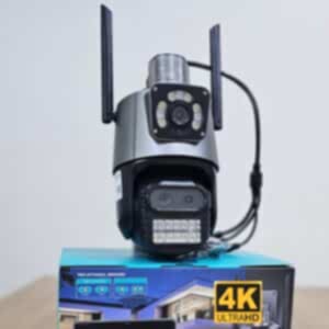 Proton 4K Motorlu 8x Optik Zoom 360 Alarmlı Wifi Kablosuz Güvenlik Kamerası