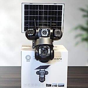 3 Lens PRO Sim Kartlı Solar Panelli Güneş Enerjili Güvenlik Kamerası