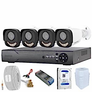 Proton EKO 4 Kameralı Gece Görüşlü Full HD Güvenlik Kamera Seti