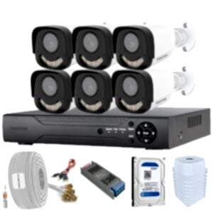 Proton EKO 6 Kameralı Gece Görüşlü Full HD Güvenlik Kamera Seti